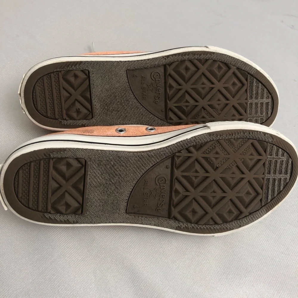 Converse All Star unisex cantaloupe color low top sneakers